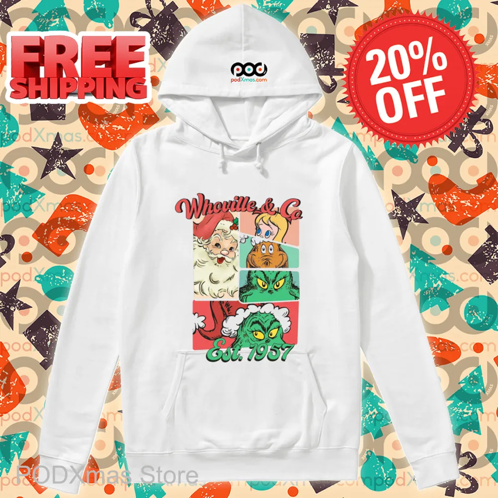 Whoville And Co Est 1957 Christmas 2024 Shirt