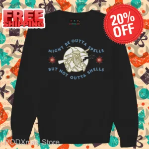 Wizard Shotgun Might Be Outta Spells But Not Outta Shells Shirt
