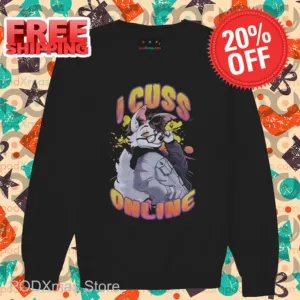 Wolf I Cuss Online 2024 Shirt