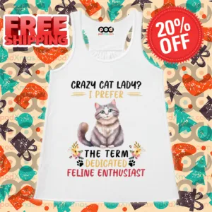 Custom Photo Crazy Cat Lady I Prefer The Term Dedicated Feline Enthusiast Shirt