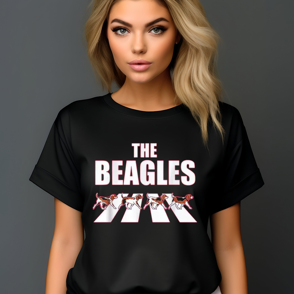 Dog Crossing The Beagles 2024 Shirt