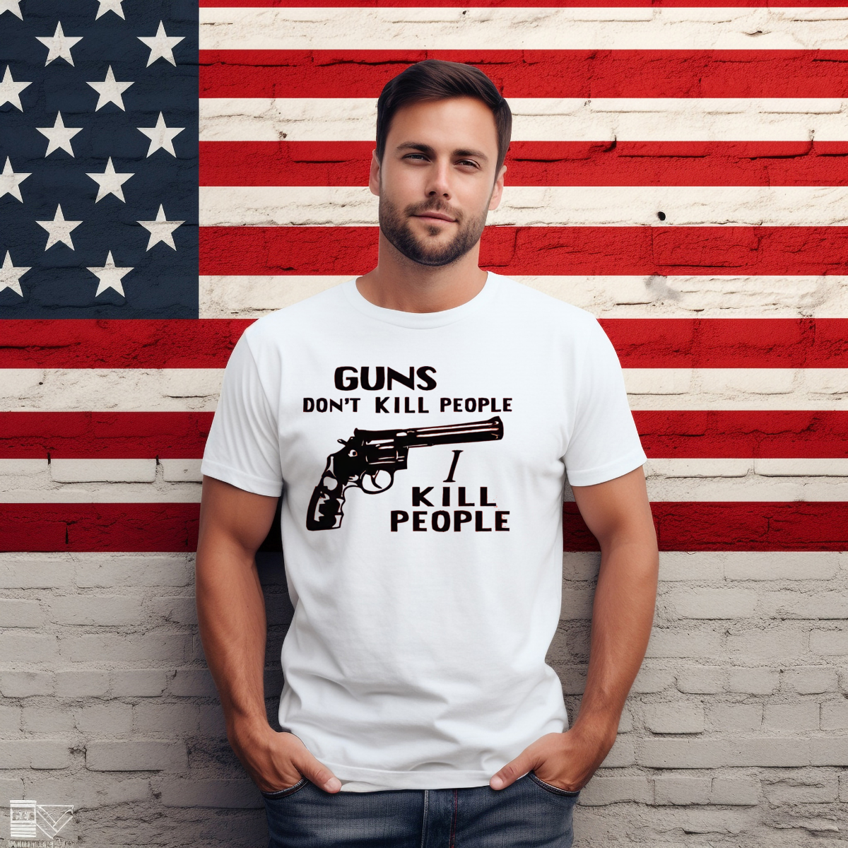 Guns Don't Kill People I Kill People 2024 Shirt