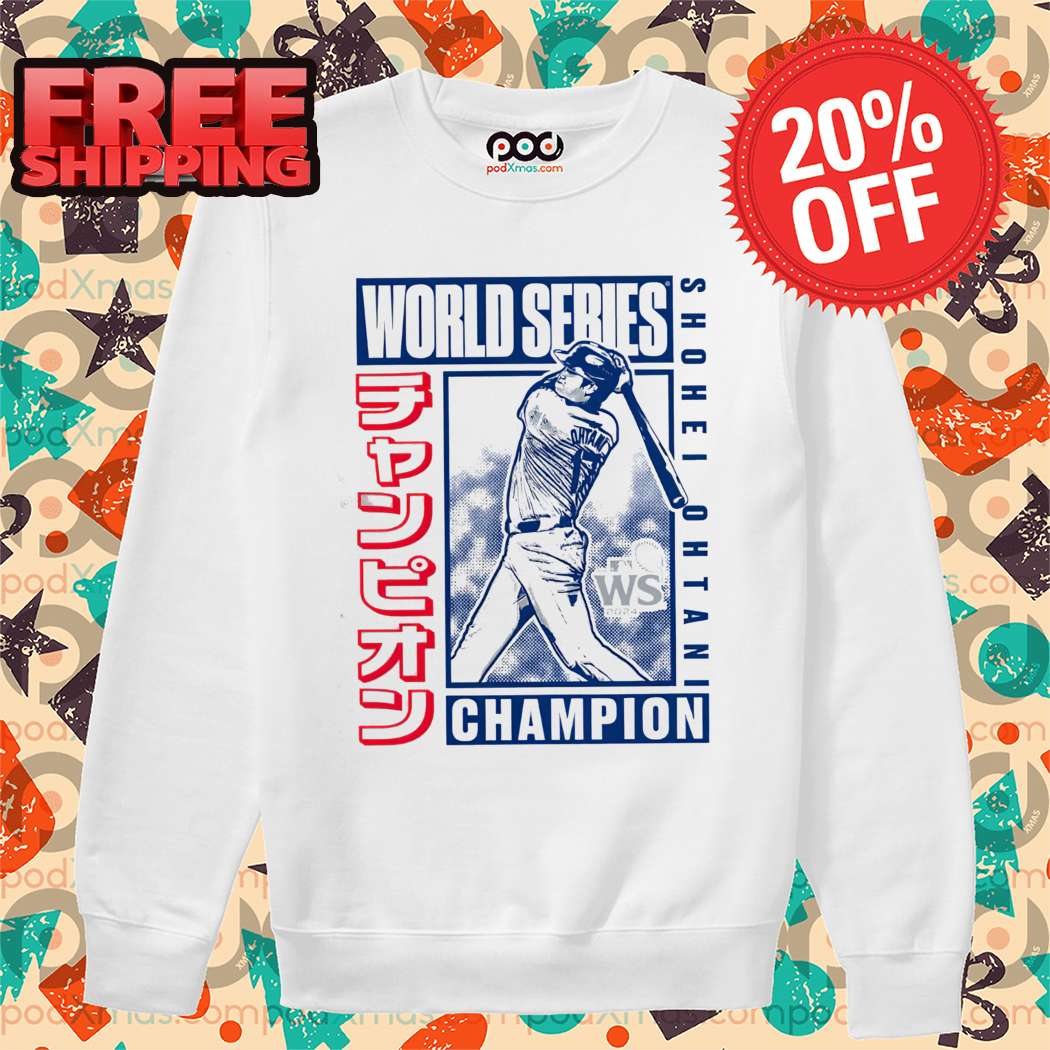 Ohtani Dodgers World Series Champion 2024 Shirt