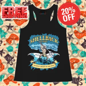 Poseidon Shellback US Navy Ancient Order Of The Deep Shirt
