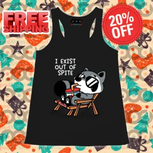 Raccoon I Exit Out Of Spite Shirt