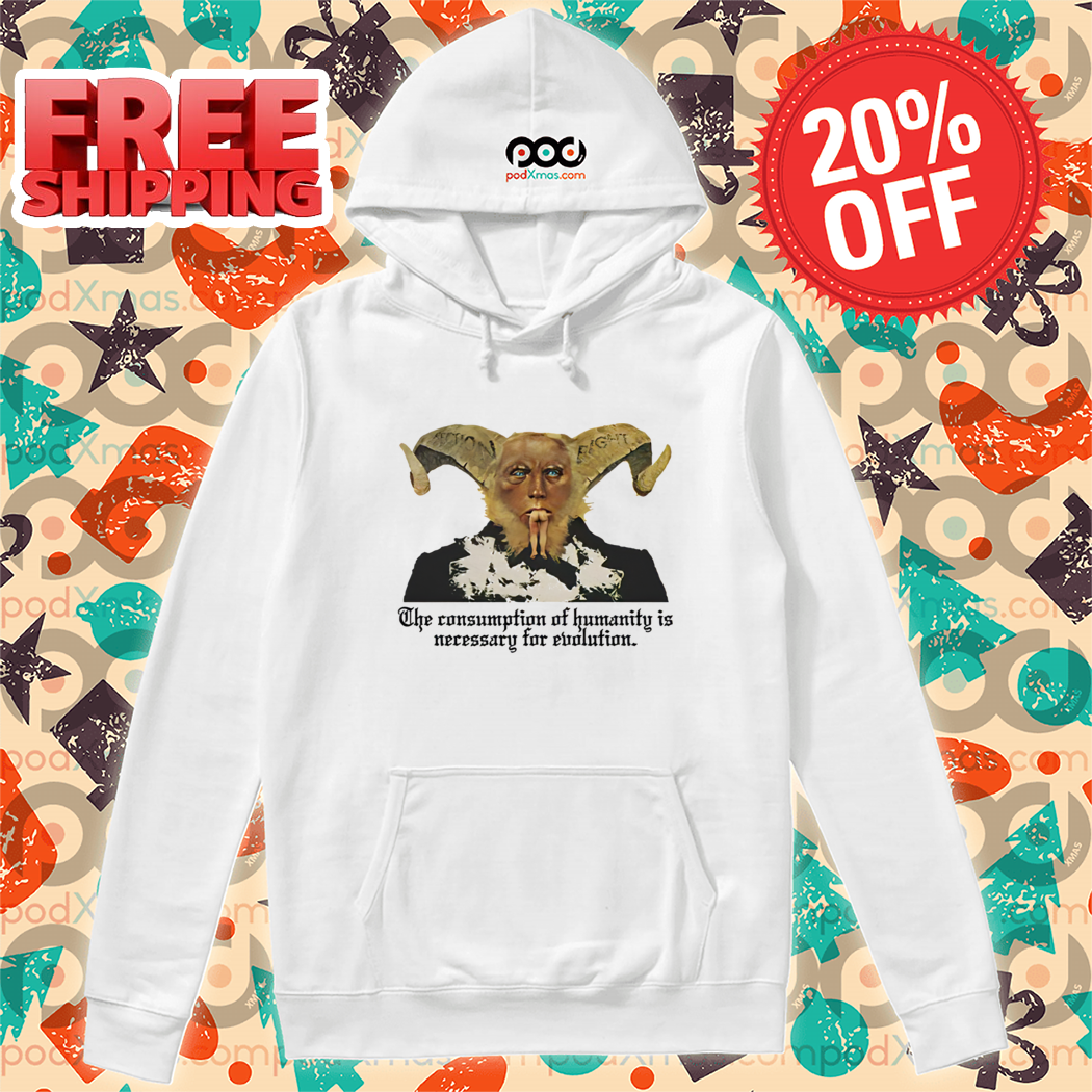 Satan The Consumption Of Humanity Is Necessary For Evolution Shirt