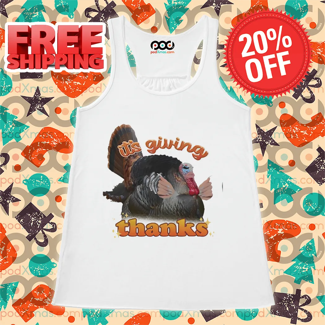 Turkey Thanksgiving It's Giving Thanks 2024 Shirt