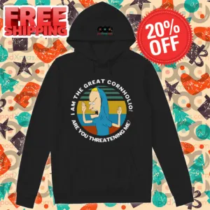 Beavis I Am The Great Cornholio Are You Threatening Me Shirt-enhance