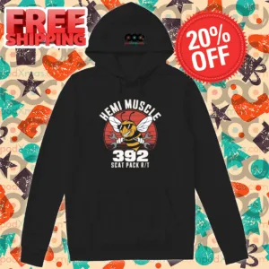 Bee Hemi Muscle 392 Scat Pack Shirt-enhance