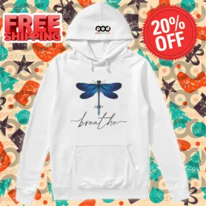 Dragonfly Just Breathe Shirt-enhance
