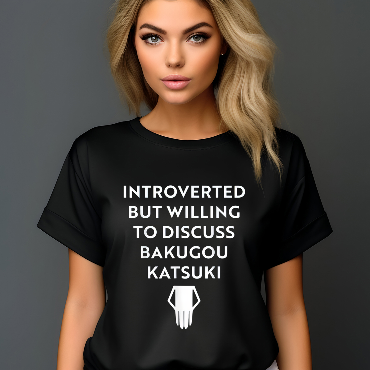 Introverted But Willing To Discuss Bakugou Katsuki Shirt-enhance