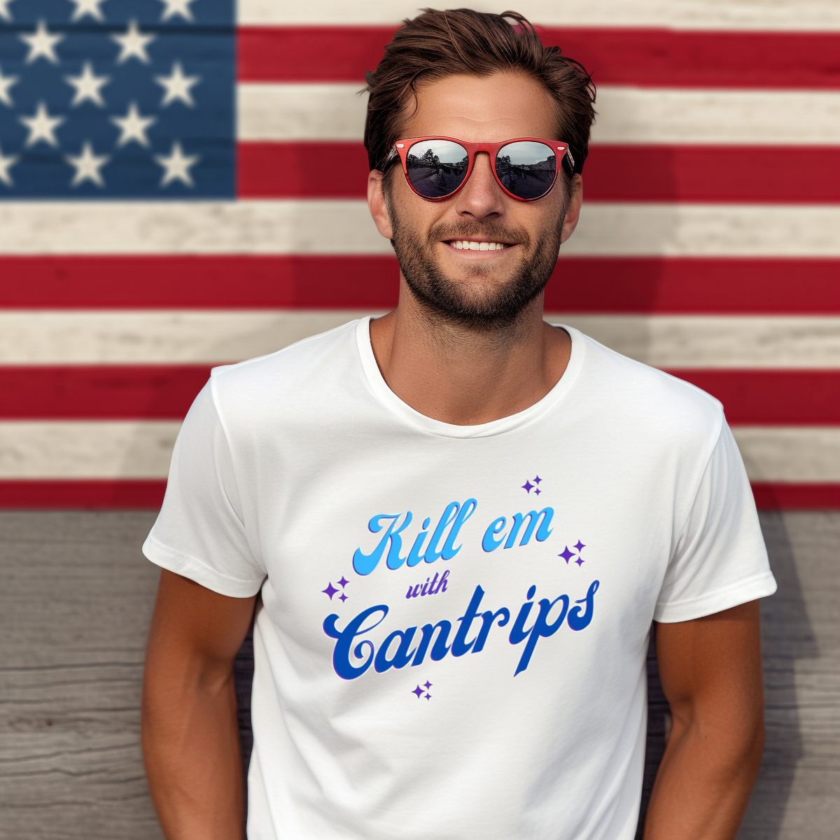 Kill Em With Cantrips Shirt-enhance