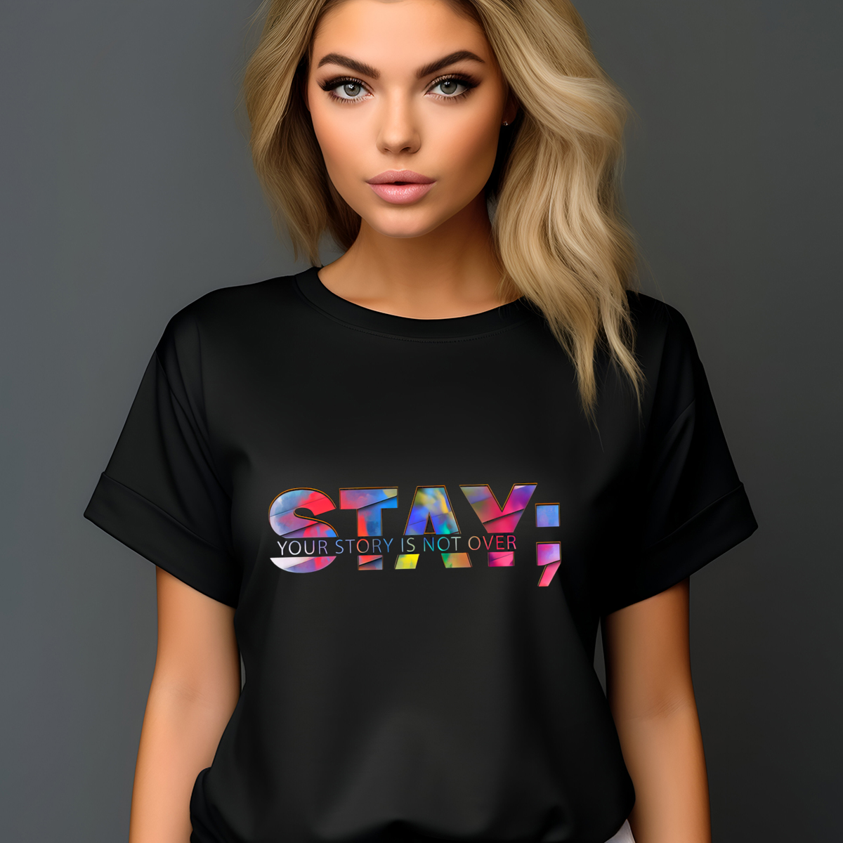 Stay Your Story Is Not Over Shirt-enhance