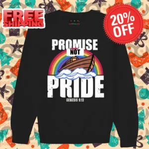 Rainbow Promise Not Pride Genesis 9 13 Shirt