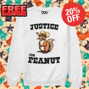Squirrel Cowboy Justice For Peanut Shirt
