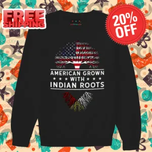Tree American Grown With Indian Roots 2024 Shirt