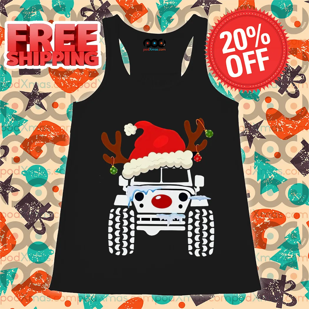Truck Snow Hat Christmas 2024 Shirt
