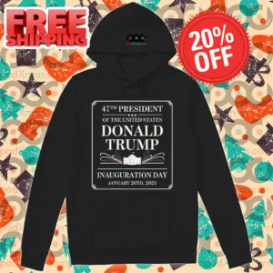 47th President Of The United States Donald Trump Inauguration Day 2024 Shirt