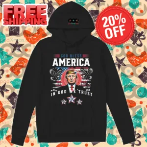 Donald Trump God Bless America In God We Trust 2024 Shirt