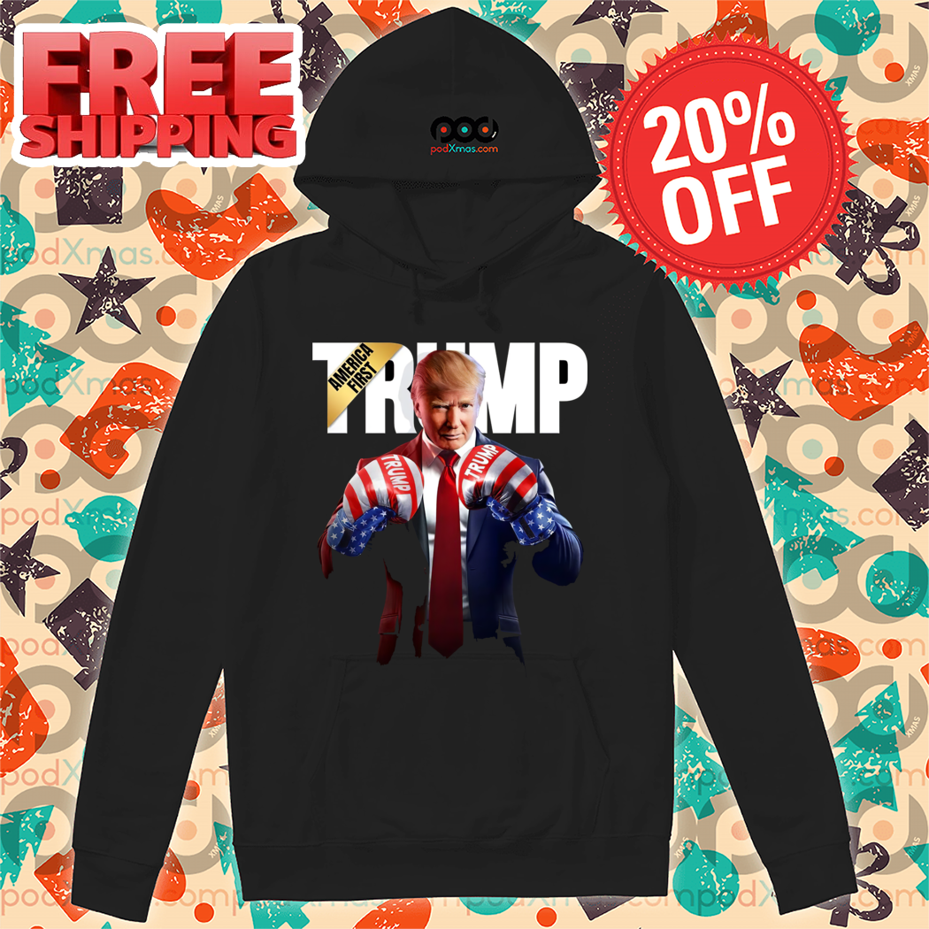 Donald Trump America First Boxing 2024 Shirt Donald Trump America First Boxing 2024 Shirt