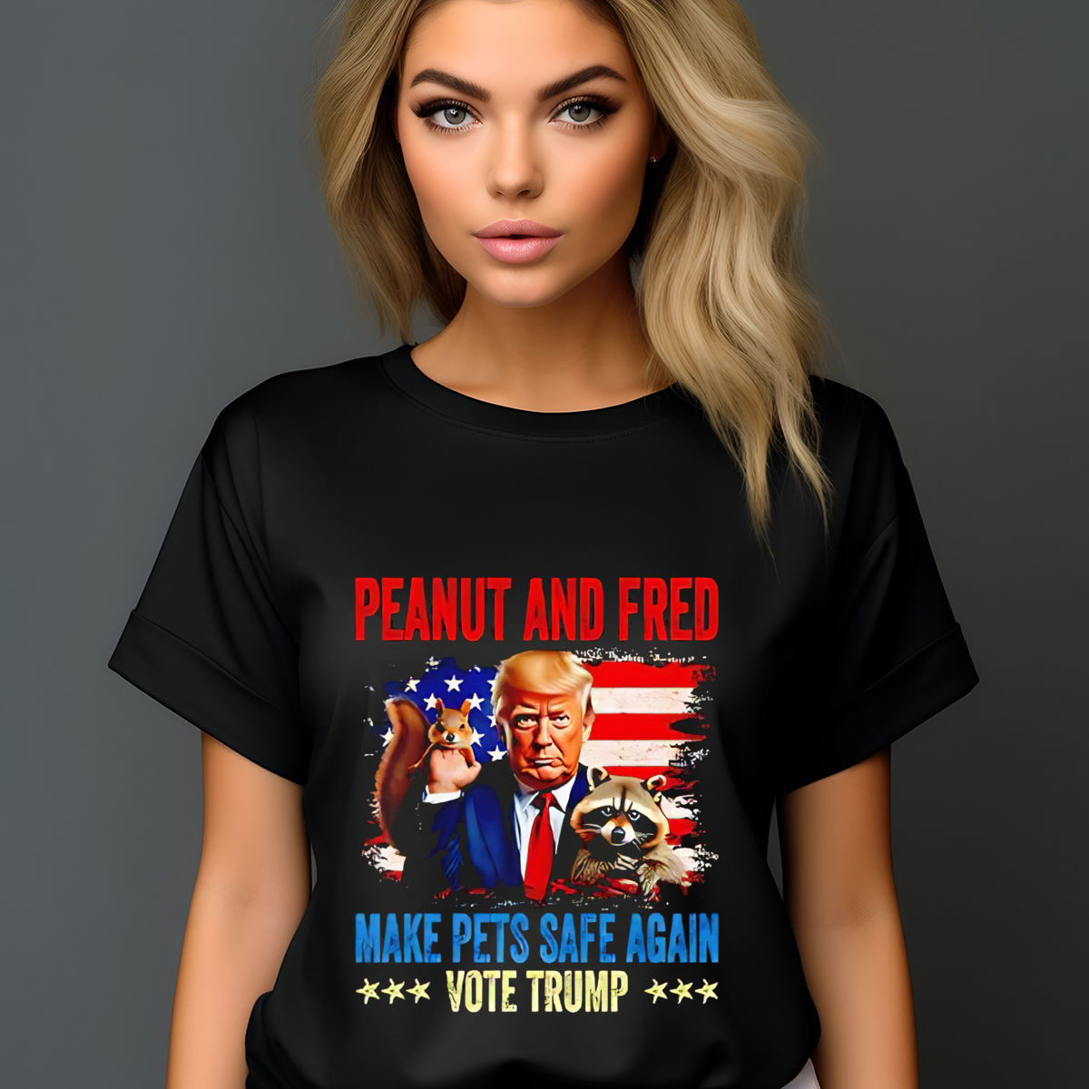 Donald Trump Peanut And Fred Make Pets Safe Again 2024 Shirt Donald Trump Peanut And Fred Make Pets Safe Again 2024 Shirt