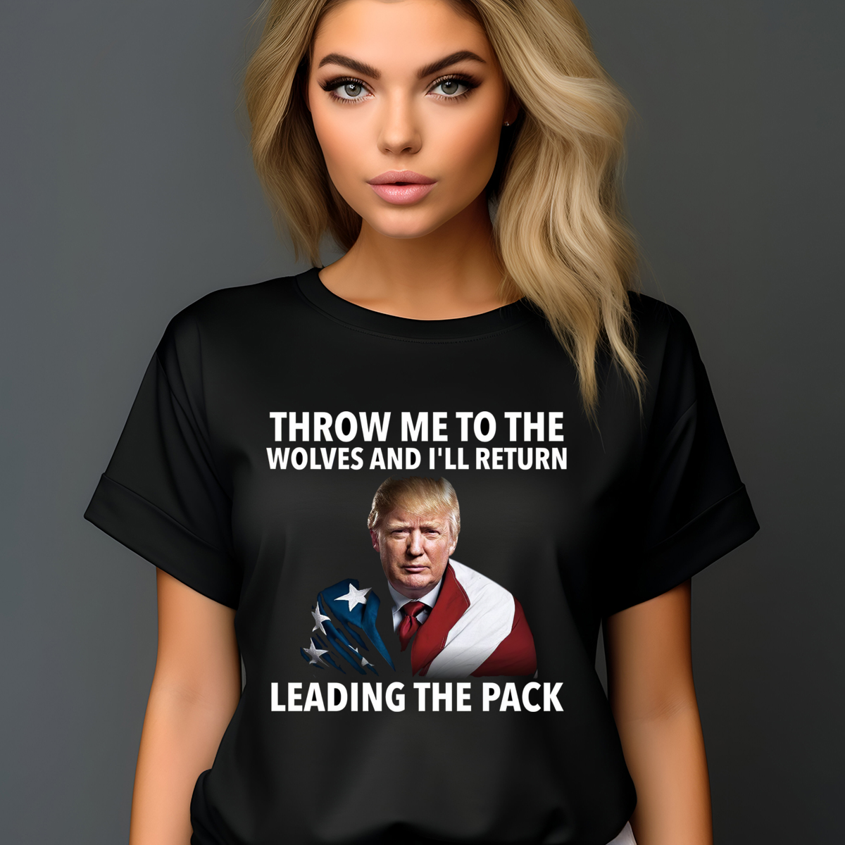 Donald Trump Throw Me To The Wolves And I'll Return Leading The Pack 2024 Shirt Donald Trump Throw Me To The Wolves And I'll Return Leading The Pack 2024 Shirt