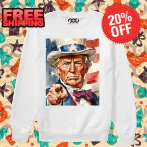 Donald Trump Uncle Sam Make America Great Again 2024 Shirt