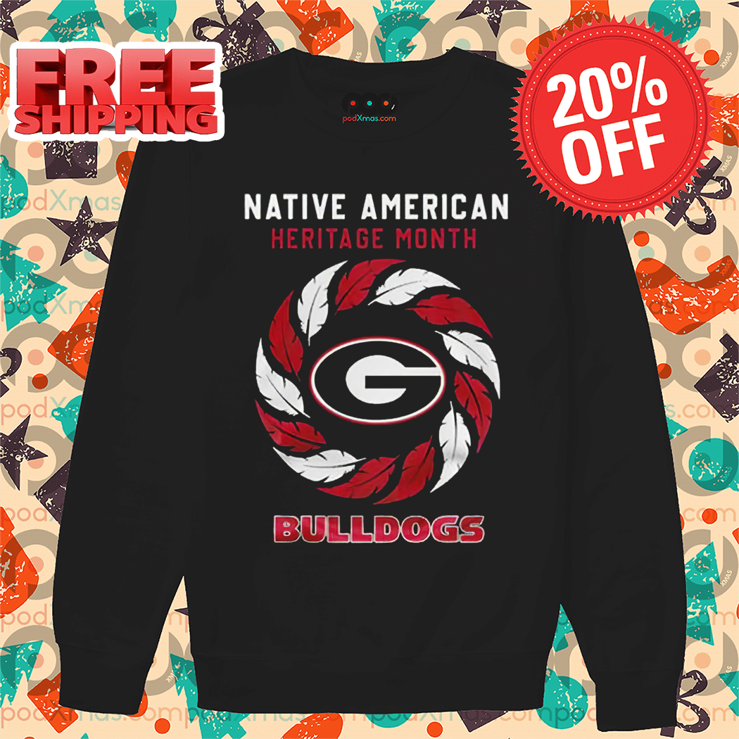 Georgia Bulldogs Native American Heritage Month Bulldogs 2024 Shirt 1 Georgia Bulldogs Native American Heritage Month Bulldogs 2024 Shirt