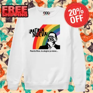 Patria Nueva Puerto Rico Rainbow 2024 Shirt