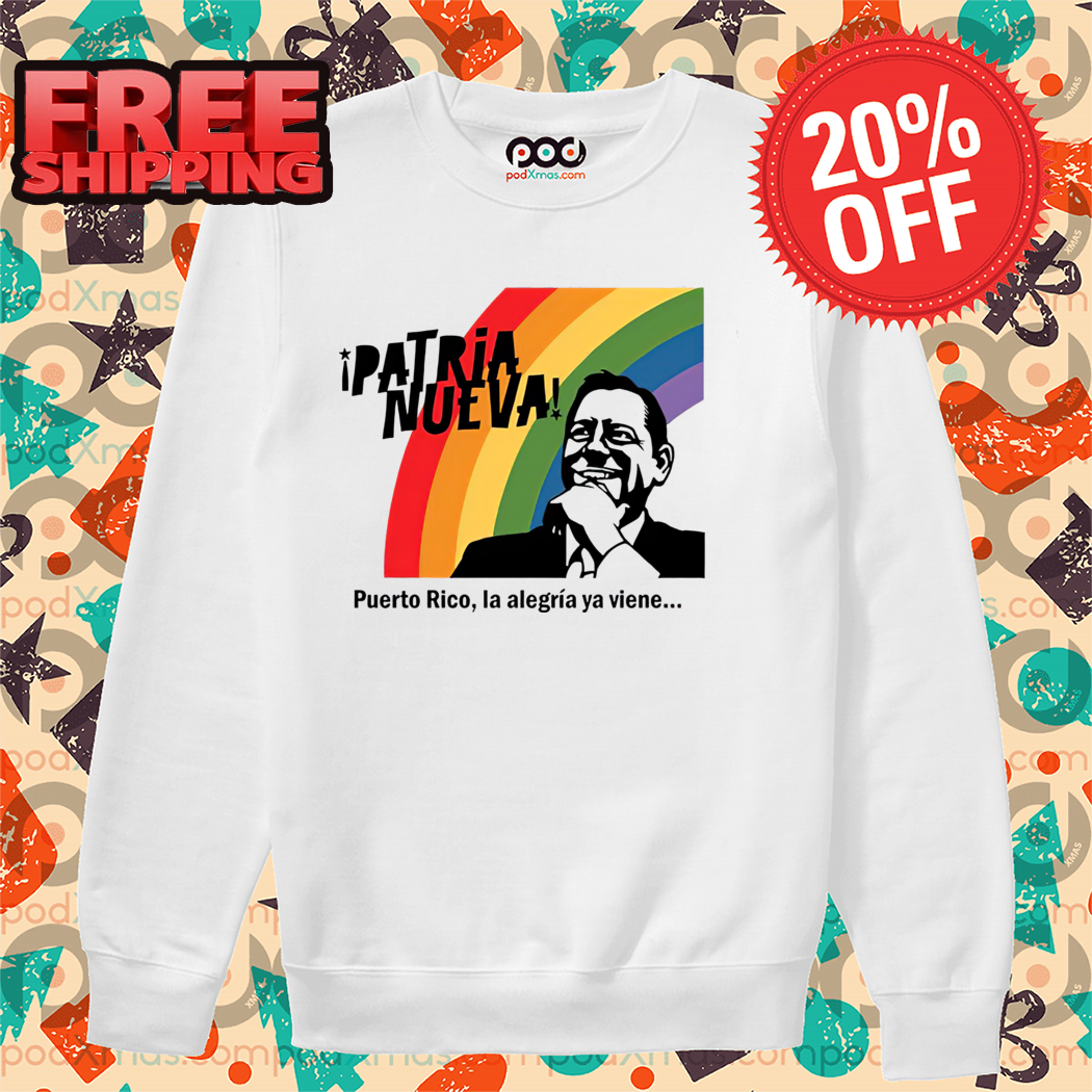 Patria Nueva Puerto Rico Rainbow 2024 Shirt 1 Patria Nueva Puerto Rico Rainbow 2024 Shirt