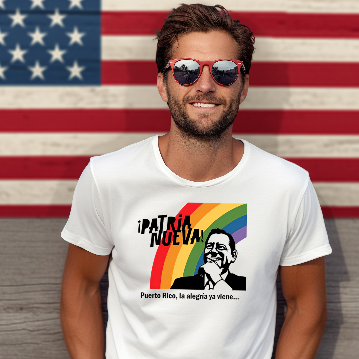 Patria Nueva Puerto Rico Rainbow 2024 Shirt Patria Nueva Puerto Rico Rainbow 2024 Shirt