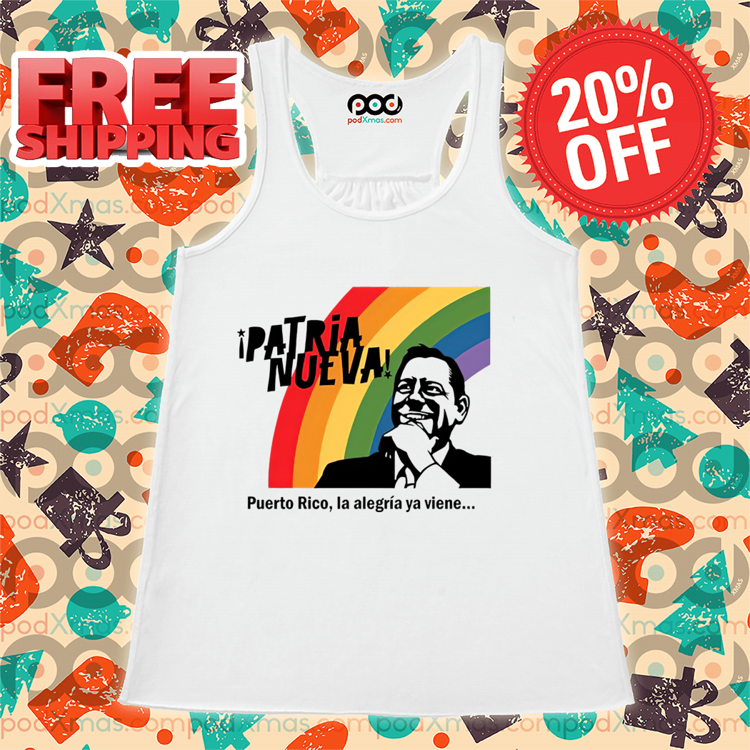 Patria Nueva Puerto Rico Rainbow 2024 Shirt Patria Nueva Puerto Rico Rainbow 2024 Shirt