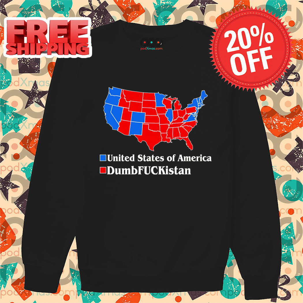 Red United States Of America Blue Dumfuckistan 2024 Shirt 1 Red United States Of America Blue Dumfuckistan 2024 Shirt