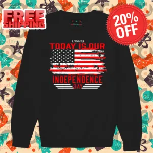 Today Is Our Independence Day Vintage 2024 Shirt