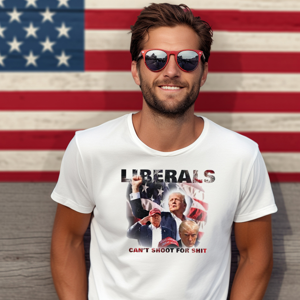 Trump Liberals Can't Shoot For Shit Shirt Trump Liberals Can't Shoot For Shit Shirt