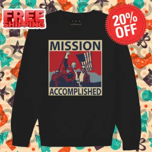 Trump Mission Accomplished 47th President 2024 Shirt