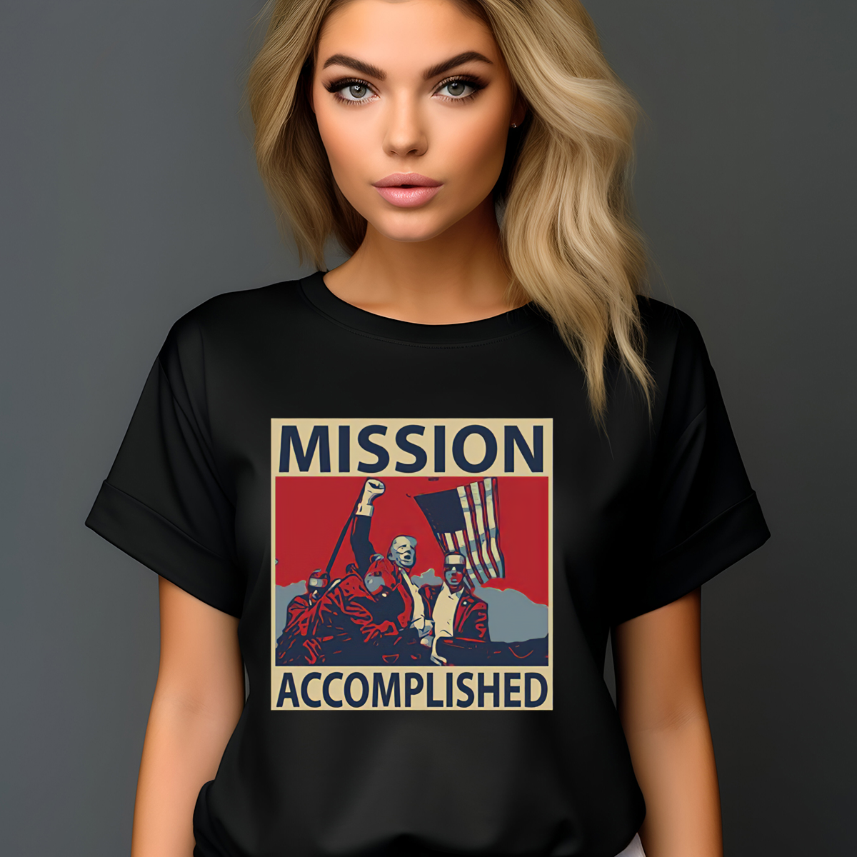 Trump Mission Accomplished 47th President 2024 Shirt Trump Mission Accomplished 47th President 2024 Shirt