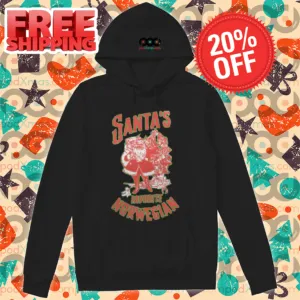 Santa's Favorite Norwegian Christmas 2024 Shirt