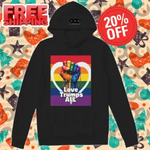 LGBTQ Fist Love Trumps All 2024 Shirt