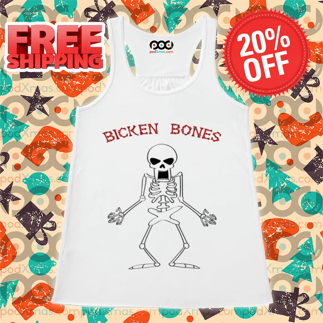 Skeleton Bicken Bones Shirt