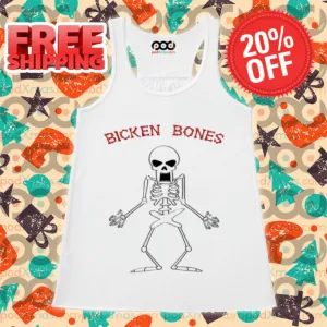 Skeleton Bicken Bones Shirt