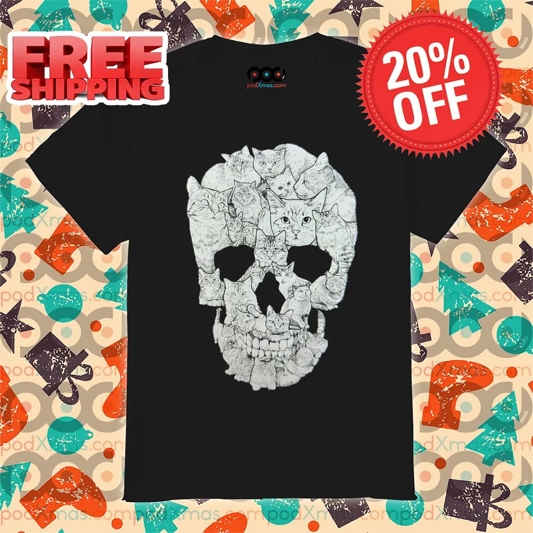 Cats Imagine Skull 2024 Shirt