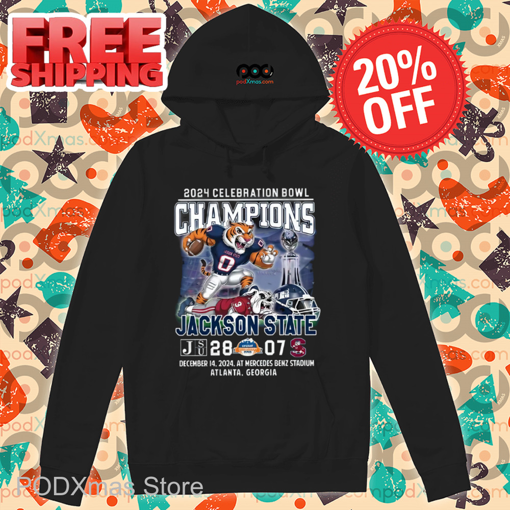 2024 Celebration Bowl Champions Jackson State Shirt