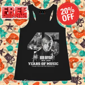 45 Bob Bryar Years Of Music Thank You For The Memories Signature Shirt