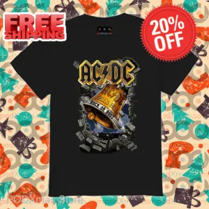AC DC Hell's Bell Rock Or Bust Vintage 2024 Shirt