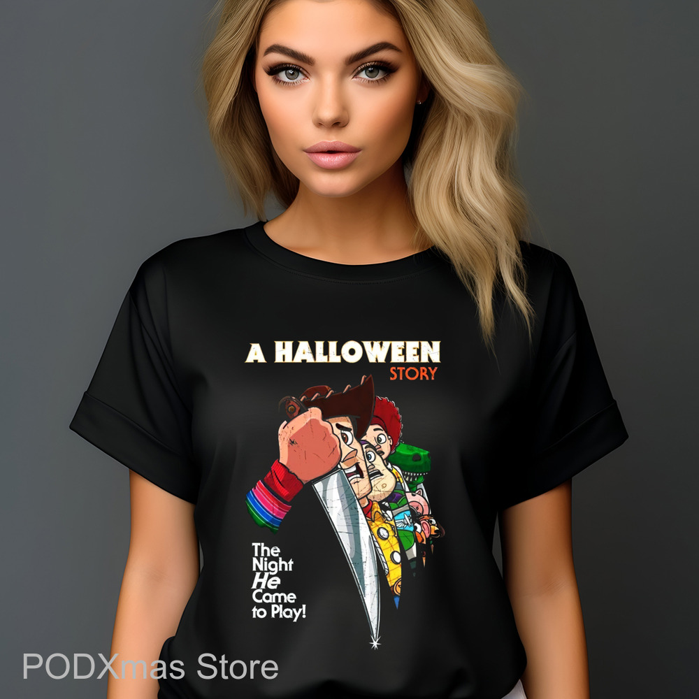 A Halloween Story The Night He Came To Play Vintage Shirt