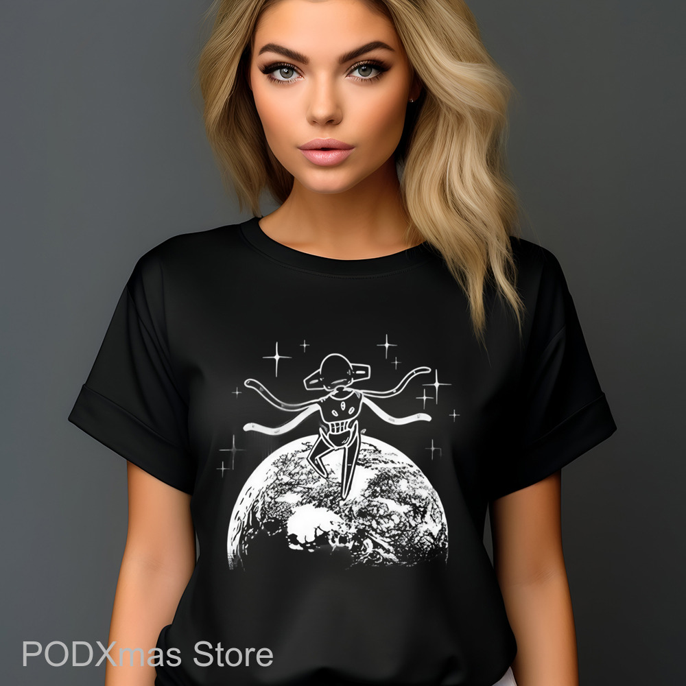 Aliens See Earth From Space Shirt