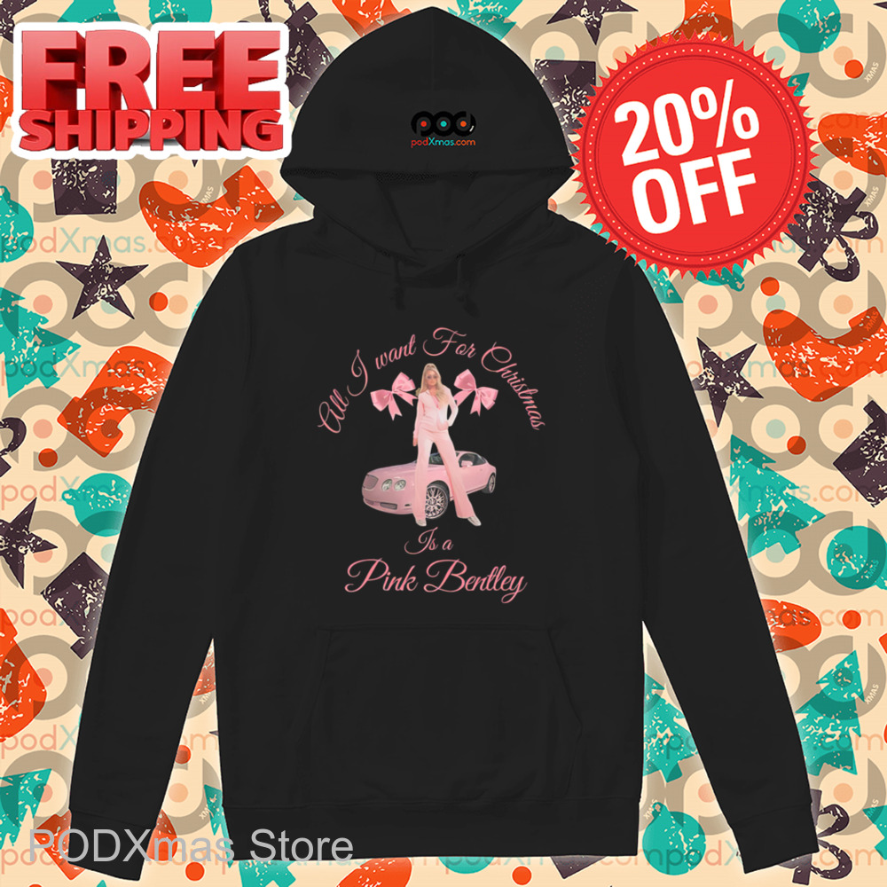 All I Want For Christmas Is A Pink Bentley Shirt-enhance-faceai