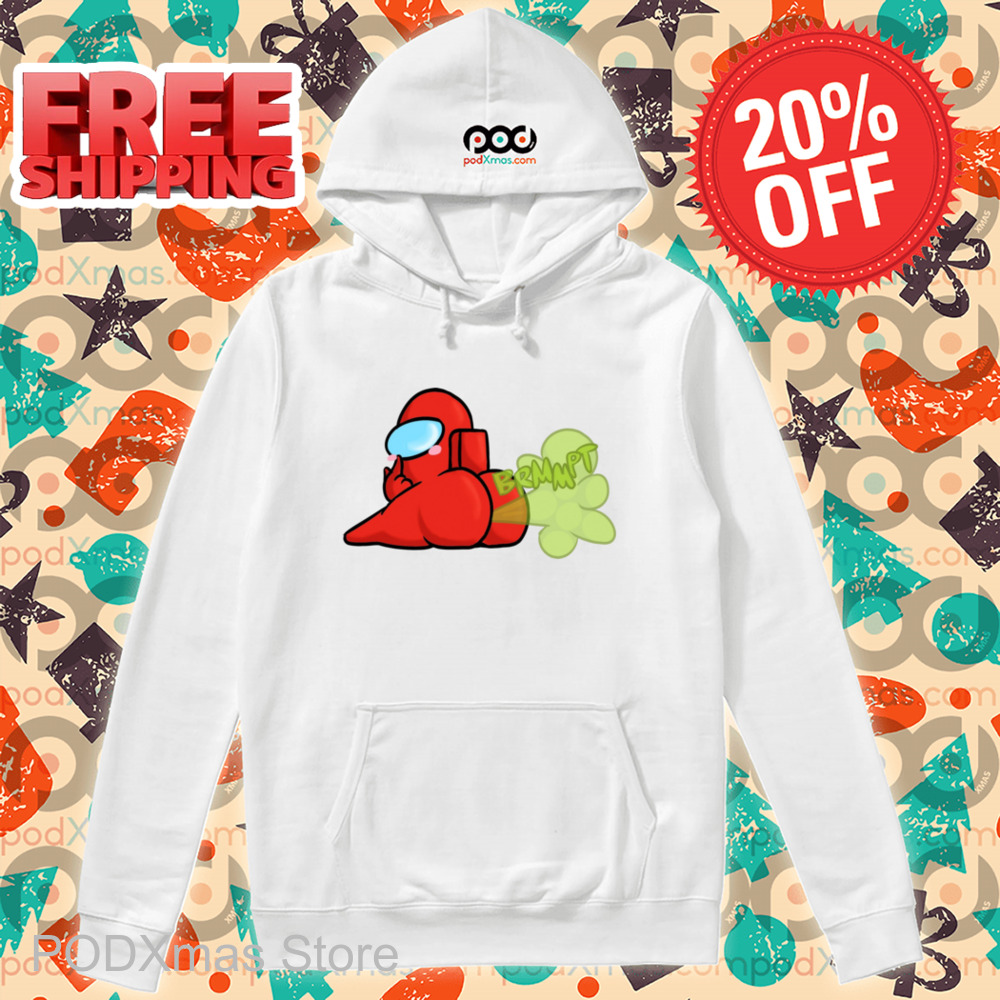 Among Us Red Oops I'm Farted Shirt