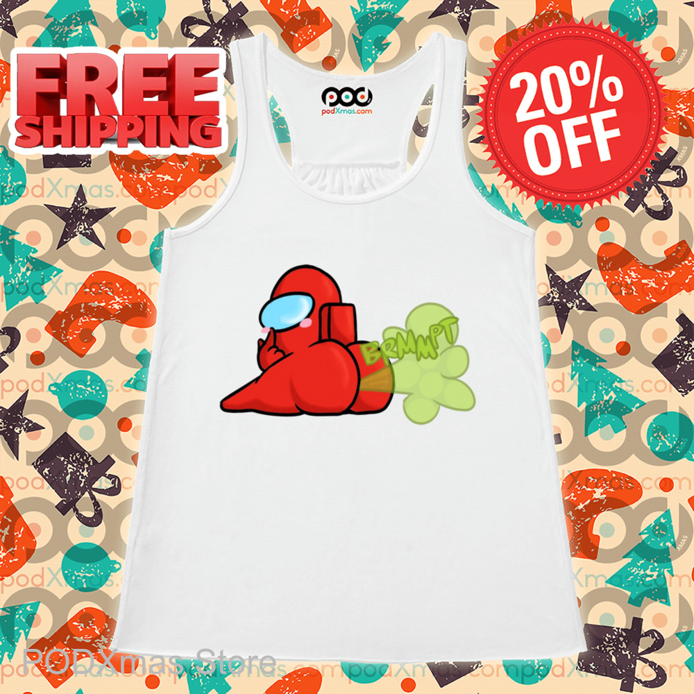 Among Us Red Oops I'm Farted Shirt